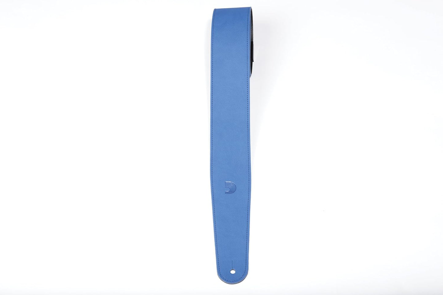 D'Addario 25VLC01-DX Deluxe Leather Guitar Strap, Cantanella, Blue