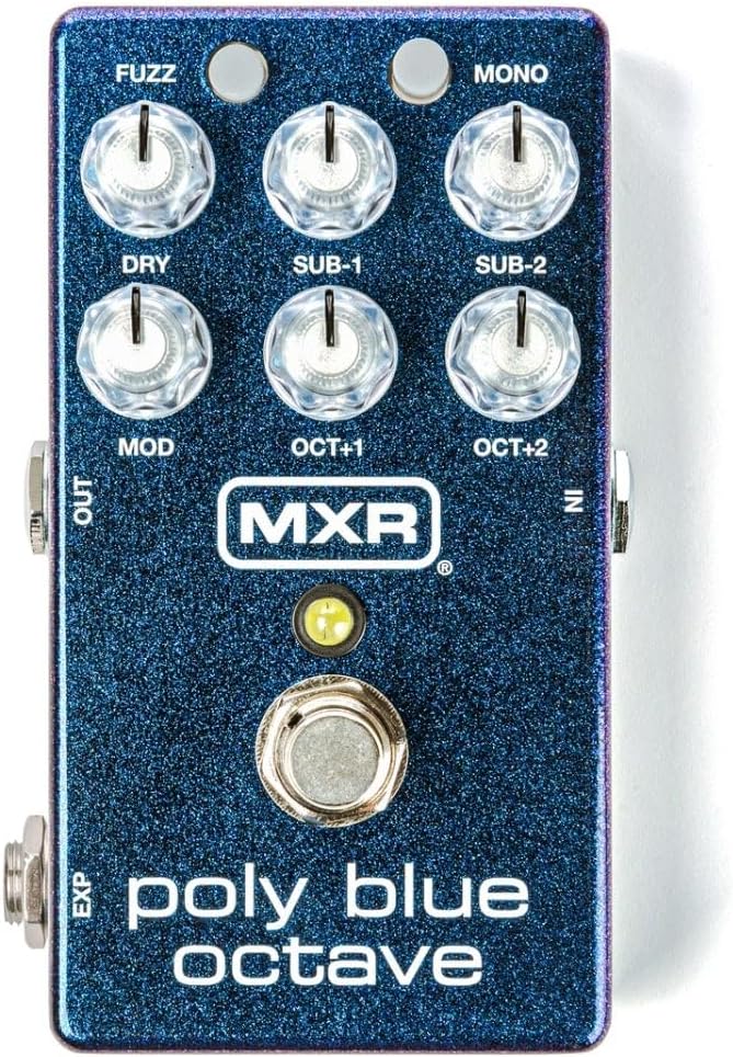 MXR Poly Blue Octave Effects Pedal, M306
