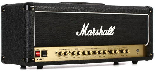 Marshall 100W all valve 2 channel head with 2 channels, Resonance and digital Reverb