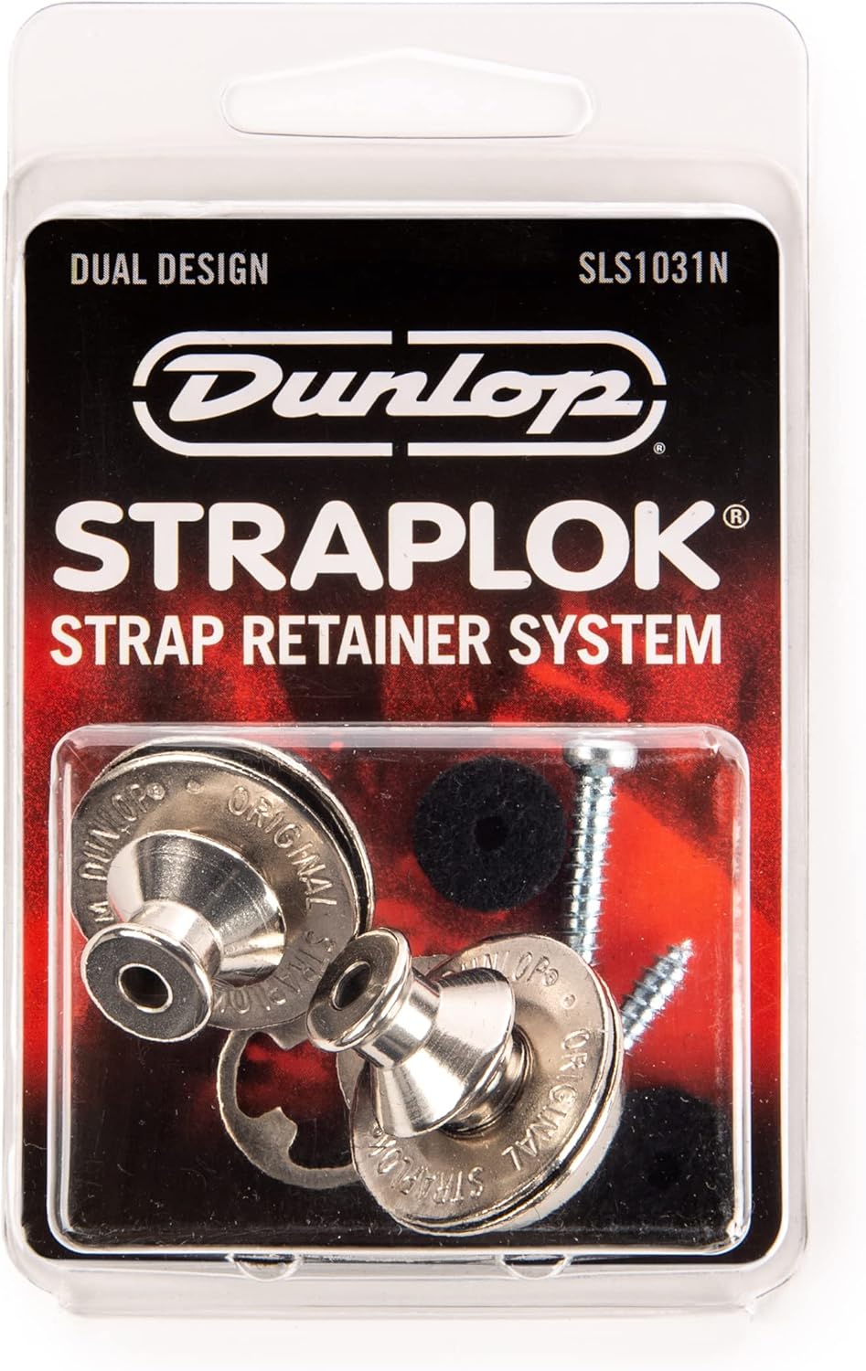 Dunlop SLS1031N Nickel Dual Design Straplock System