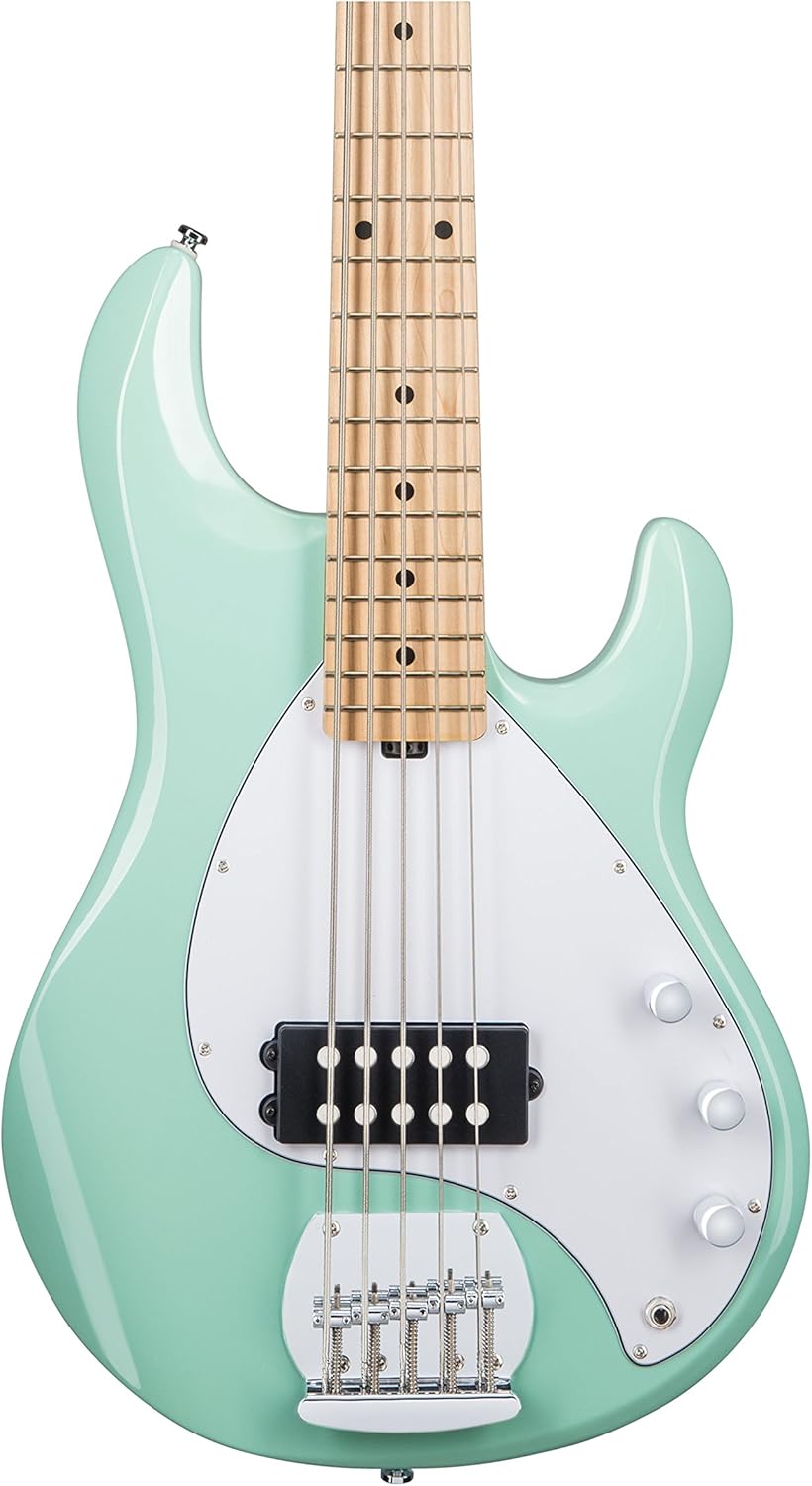 Sterling by Music Man StingRay5 in Mint Green, 5-String