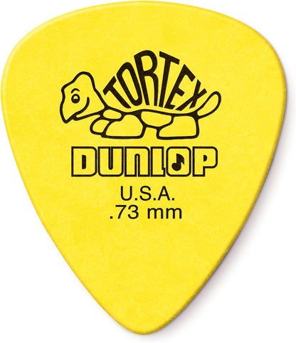 Dunlop 418P.73 Tortex® Standard .73 mm Guitar Pick, 12-Pack