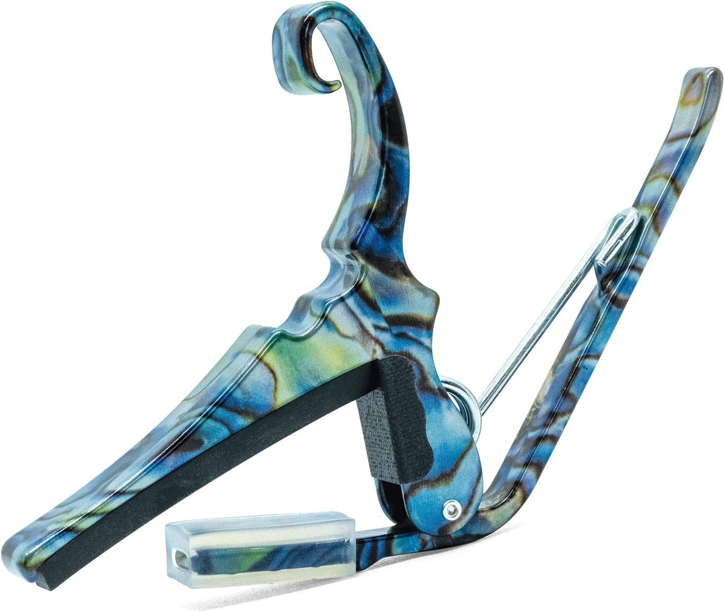 Kyser KG6SA Quick-Change Acoustic Guitar Capo, Abalone