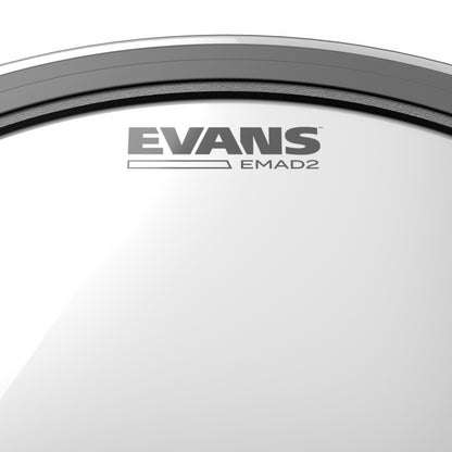 EVANS EMAD2 Clear Bass Batter Drumhead, 18 Inch, BD18EMAD2