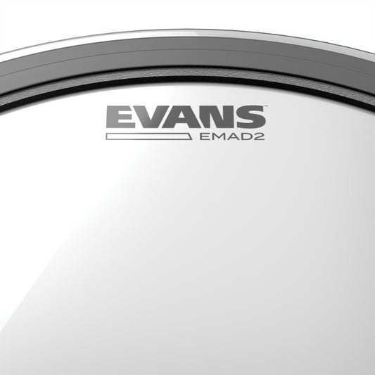 EVANS EMAD2 Clear Bass Batter Drumhead, 18 Inch, BD18EMAD2