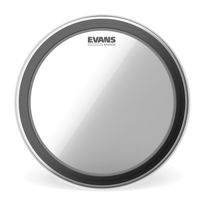 EVANS EMAD2 Clear Bass Batter Drumhead, 18 Inch, BD18EMAD2