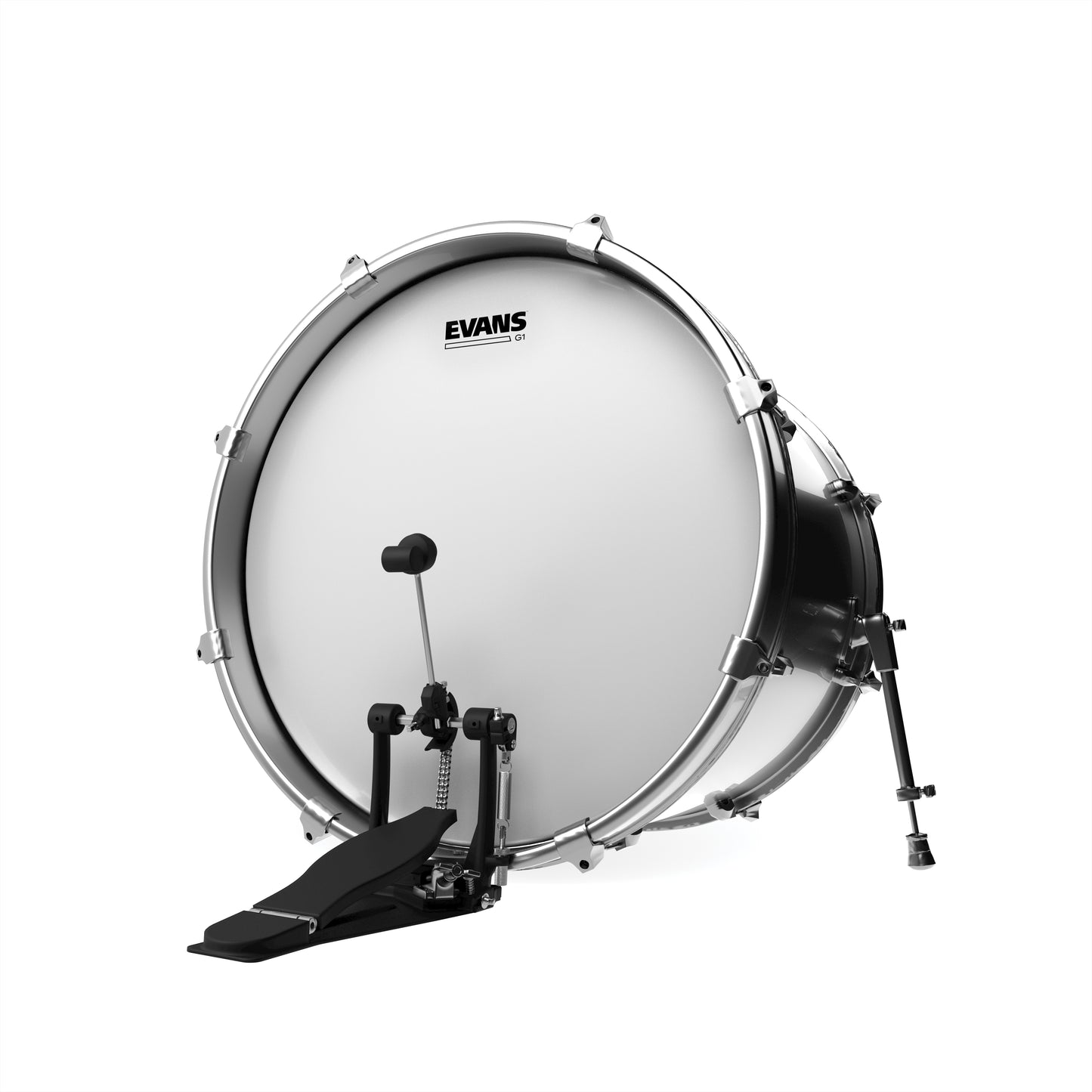 EVANS G1 Coated Bass Batter Drumhead, 18 Inch, BD18G1CW
