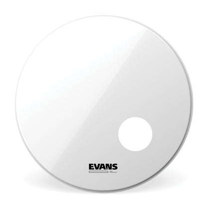 EVANS EQ3 Resonant Smooth White Bass Drum Head, 26 Inch, BD26RSW