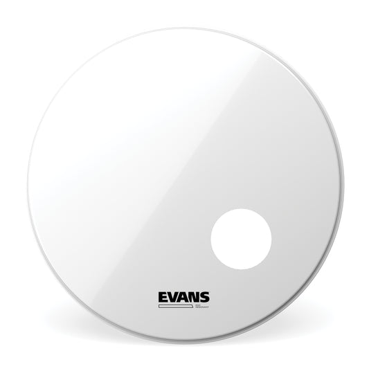 EVANS EQ3 Resonant Smooth White Bass Drum Head, 26 Inch, BD26RSW