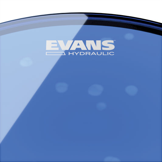 EVANS Hydraulic Blue Bass Batter Drumhead, 22 Inch, BD22HB