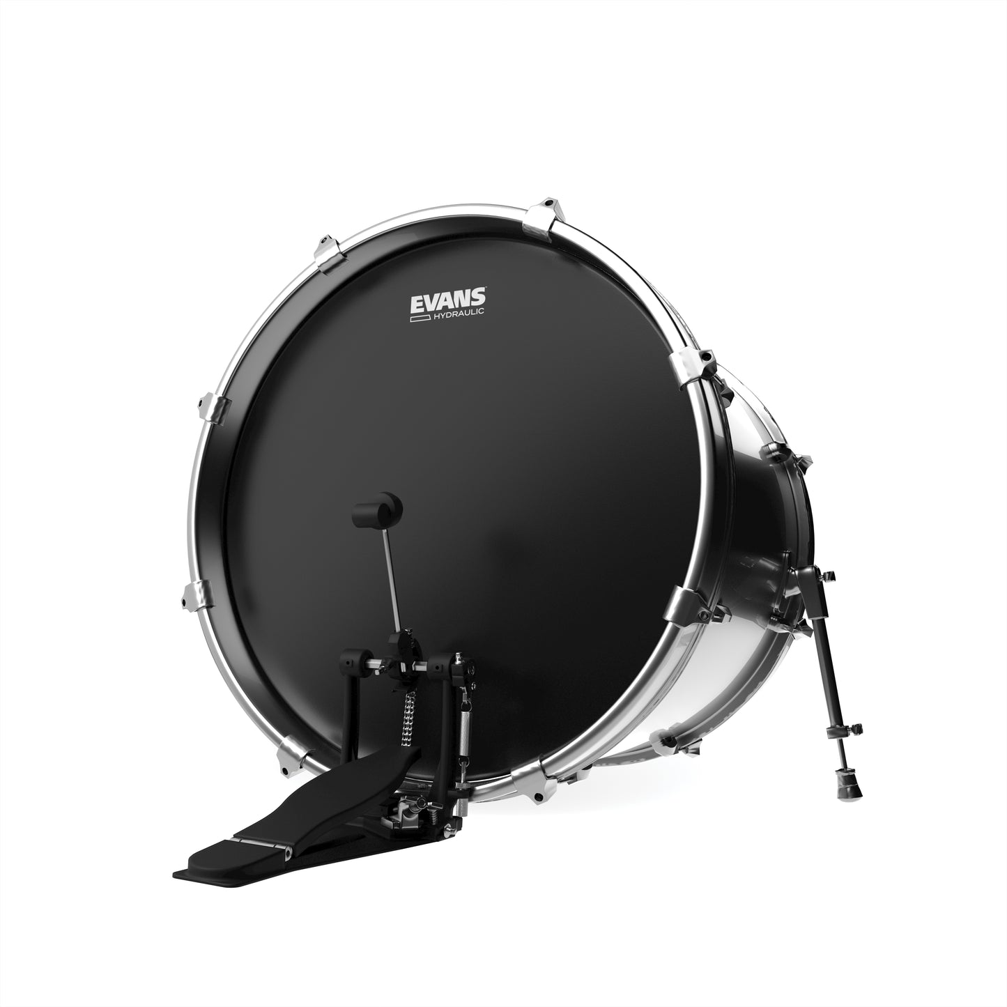 EVANS Hydraulic Black Bass Batter Drumhead, 22 Inch, BD22HBG