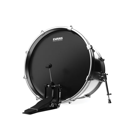 EVANS Hydraulic Black Bass Batter Drumhead, 22 Inch, BD22HBG