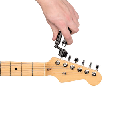 D'Addario DP0002W Pro-Winder String Winder and Cutter, Black