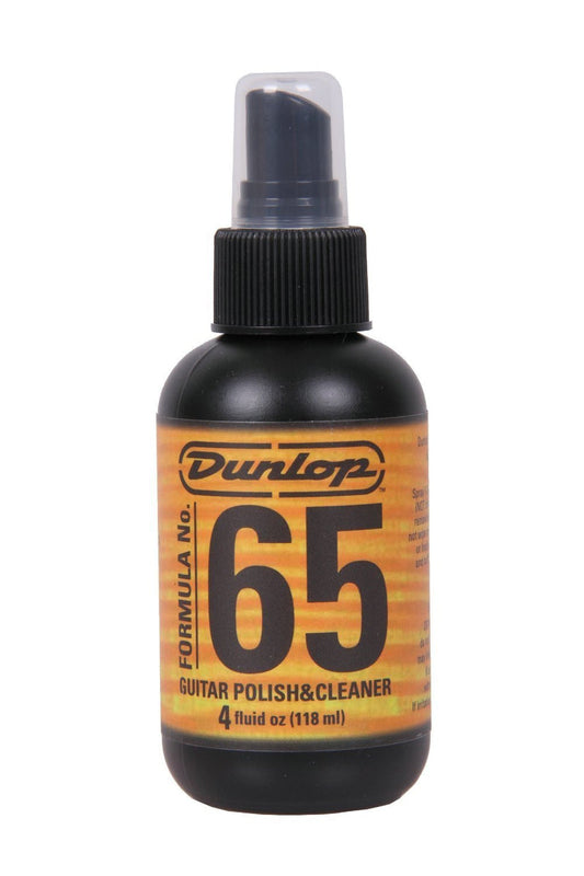 Dunlop 654 Formula 65 Guitar Polish & Cleaner, 4 oz.