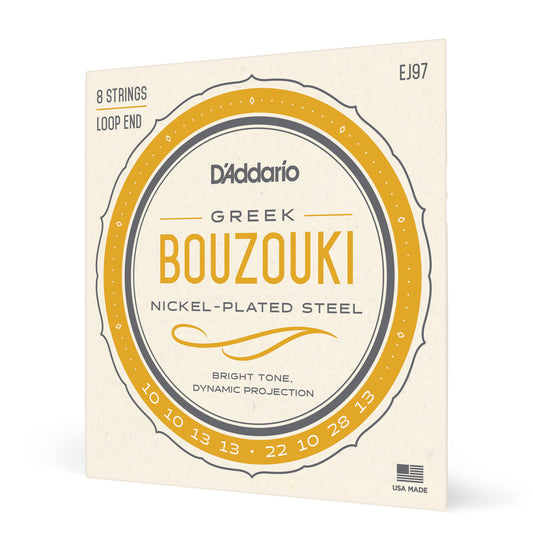 D'Addario EJ97 Bouzouki, 8-String, Greek, Nickel