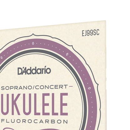 D'Addario EJ99SC Pro-Arté Carbon Ukulele Strings, Soprano / Concert