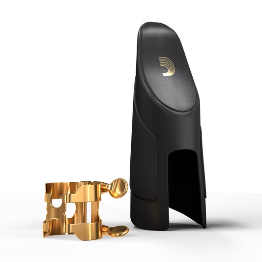 D'Addario H-Ligature & Cap, Bb Clarinet, Gold