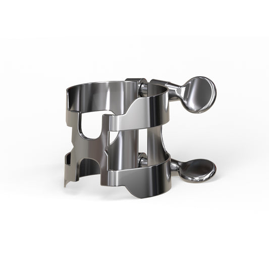 D'Addario H-Ligature & Cap, Bb Clarinet, Silver
