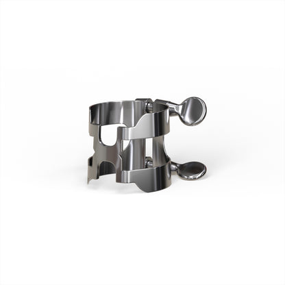 D'Addario H-Ligature & Cap, Eb Clarinet, Silver