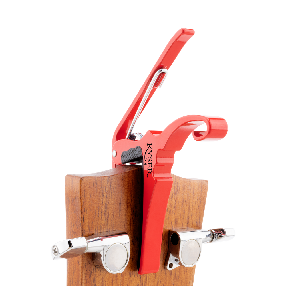 Kyser Quick-Change Guitar Capo, Lipstick Red