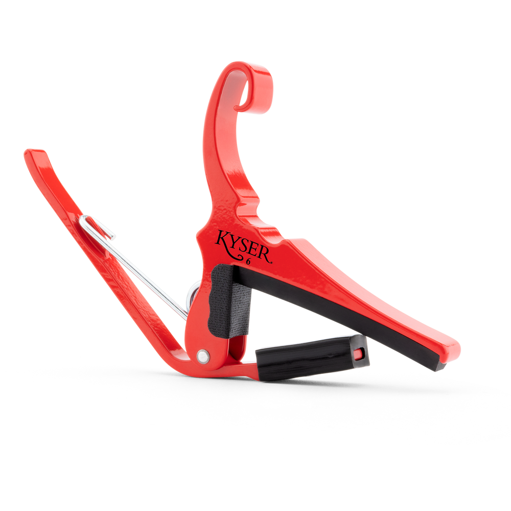 Kyser Quick-Change Guitar Capo, Lipstick Red