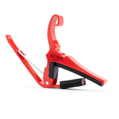 Kyser Quick-Change Guitar Capo, Lipstick Red