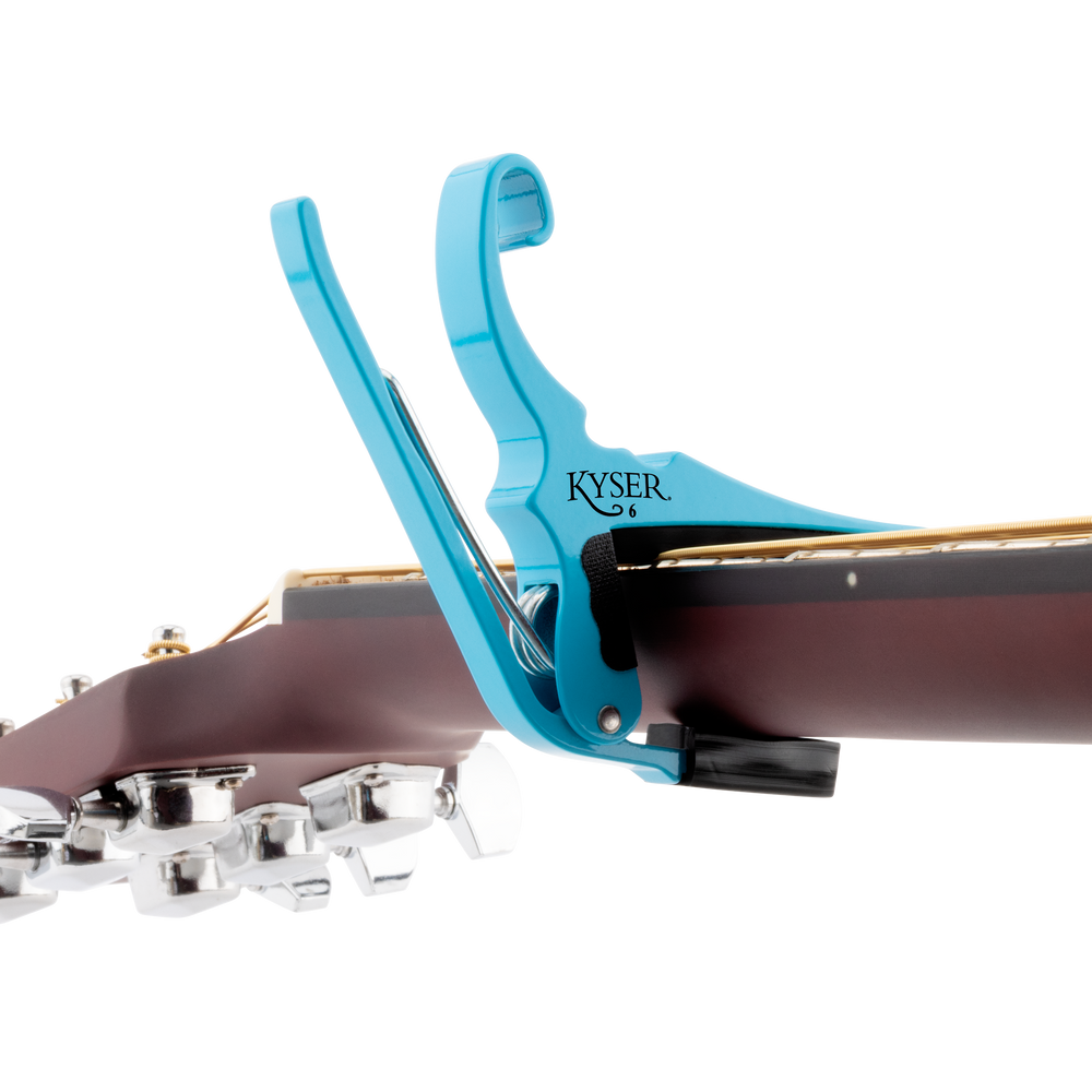 Kyser Quick-Change Guitar Capo, Mr. Blue Sky