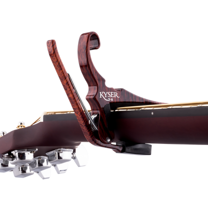 Kyser KG6RWA Quick-Change Acoustic Guitar Capo, Rosewood
