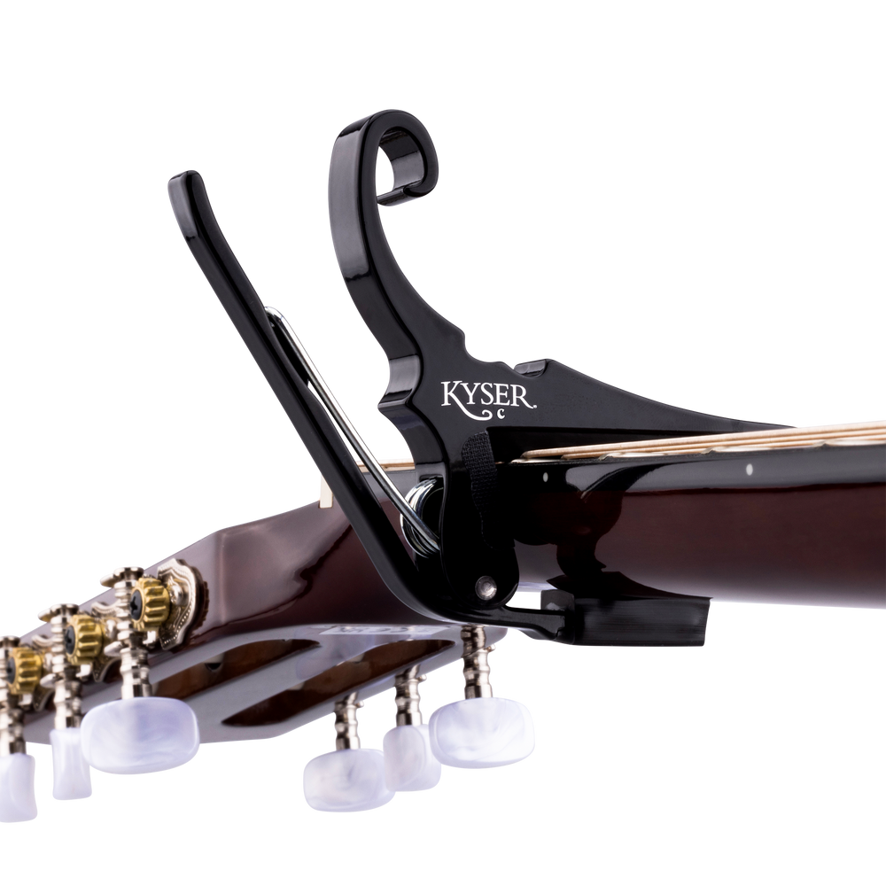 Kyser Quick-Change Classical Guitar Capo, Black