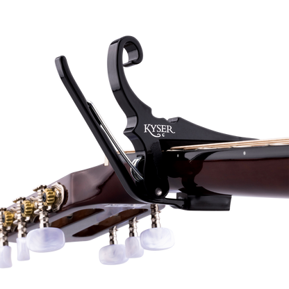 Kyser Quick-Change Classical Guitar Capo, Black