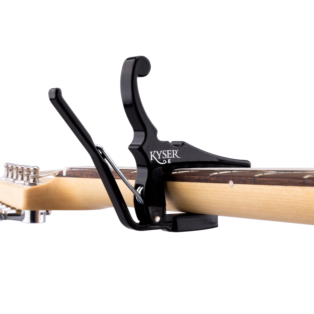 Kyser Quick-Change Electric Guitar Capo, Black