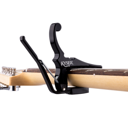 Kyser Quick-Change Electric Guitar Capo, Black
