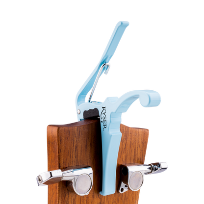 Fender® x Kyser® Quick-Change® Electric Guitar Capo, Daphne Blue