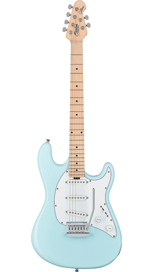 Sterling SUB Series Cutlass SSS Electric Guitar in Daphine Blue