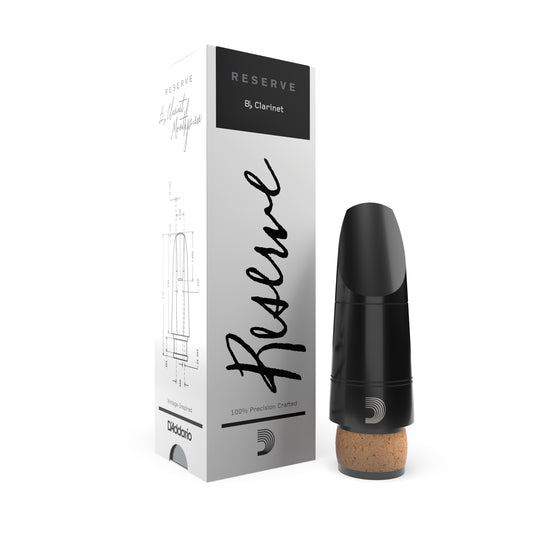 D'Addario Reserve Bb Clarinet Mouthpiece, European Pitch, X25E