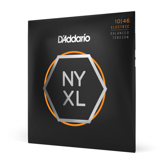 D'Addario NYXL1046BT Nickel Wound Electric Guitar Strings Balanced Tension 10-46