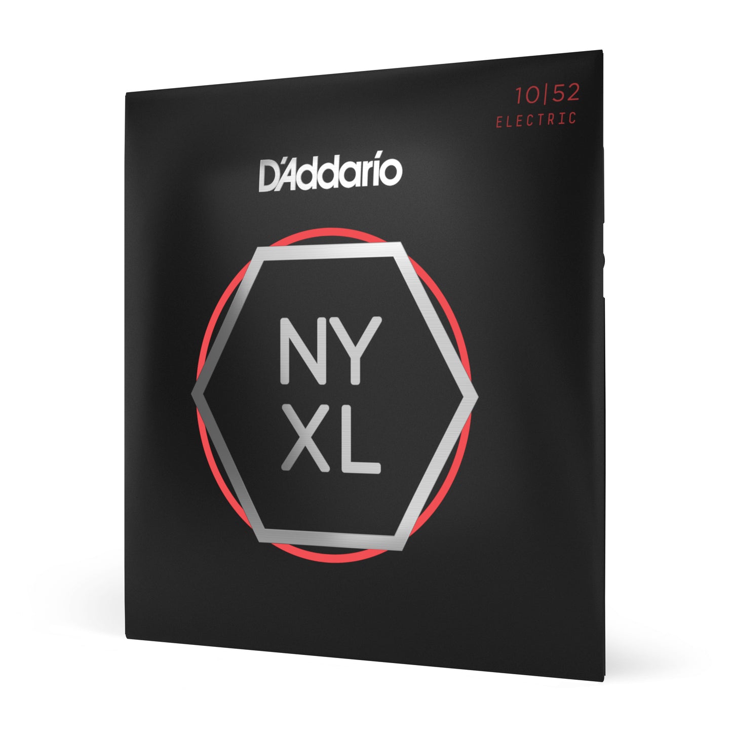 D'Addario NYXL1052 Nickel Wound Electric Guitar Strings, Light Top, Heavy 10-52