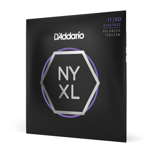 D'Addario NYXL1150BT Nickel Wound Balanced Tension Electric Guitar Strings 11-50