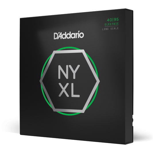 D'Addario Super Light, Long Scale, NYXL Bass Strings, 40-95