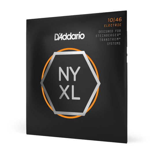 D'Addario NYXL Double Ball End Steinberger Electric Guitar Strings Gauges, 10-46