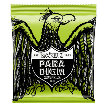 Ernie Ball 2021 Paradigm Regular Slinky Electric Guitar Strings, 10-46