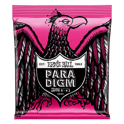 Ernie Ball 2023 Paradigm Super Slinky Electric Guitar Strings, 9-42