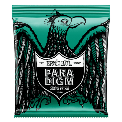 Ernie Ball 2026 Paradigm Not Even Slinky Electric Guitar Strings, 12-56
