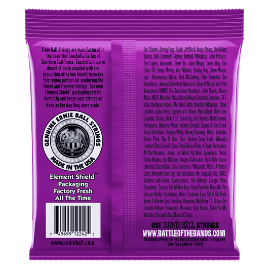 Ernie Ball 2242 RPS Power Slinky Nickel Wound Electric Guitar Strings, 11-48