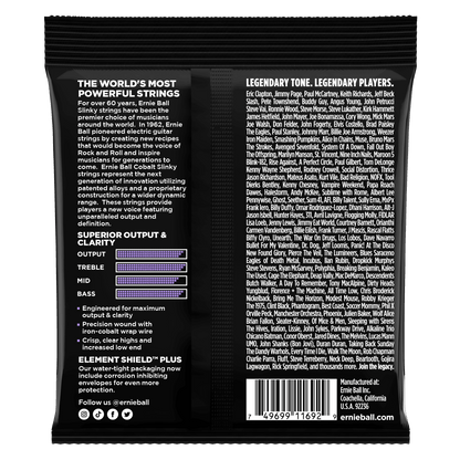 Ernie Ball 2717 Cobalt Ultra Slinky Electric Guitar Strings, 10-48