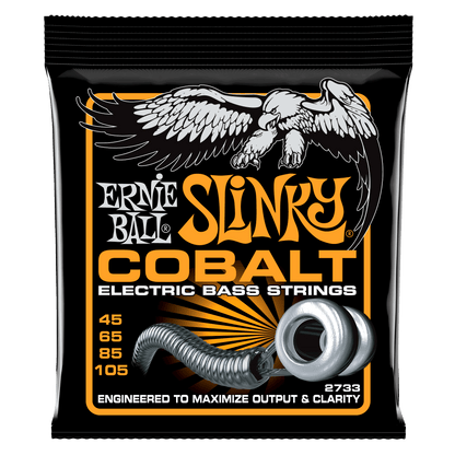 Ernie Ball 2733 Cobalt Hybrid Slinky Electric Bass Strings, 40-95 (Copy)