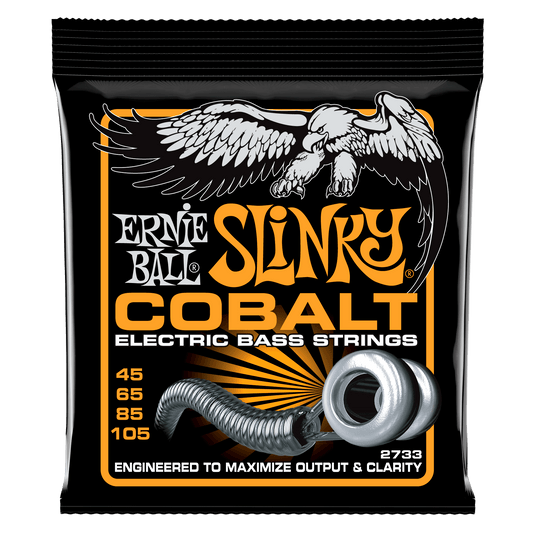 Ernie Ball 2733 Cobalt Hybrid Slinky Electric Bass Strings, 40-95 (Copy)