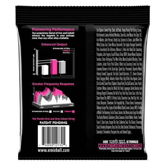 Ernie Ball 2734 Cobalt Super Slinky Electric Bass Strings, 45-100