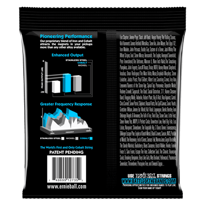 Ernie Ball 2735 Cobalt Extra Slinky Electric Bass Strings, 40-95