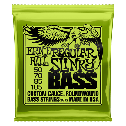 Ernie Ball 2832 Regular Slinky Nickel Wound Electric Bass, 50-105